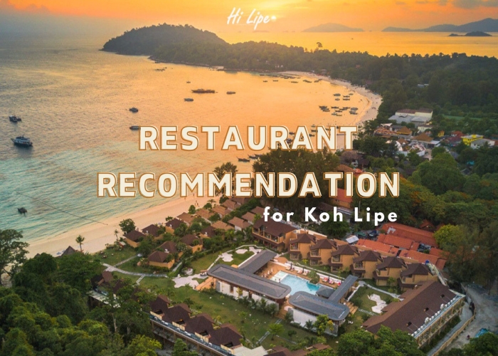 Restaurant Recommendation for Koh lipe